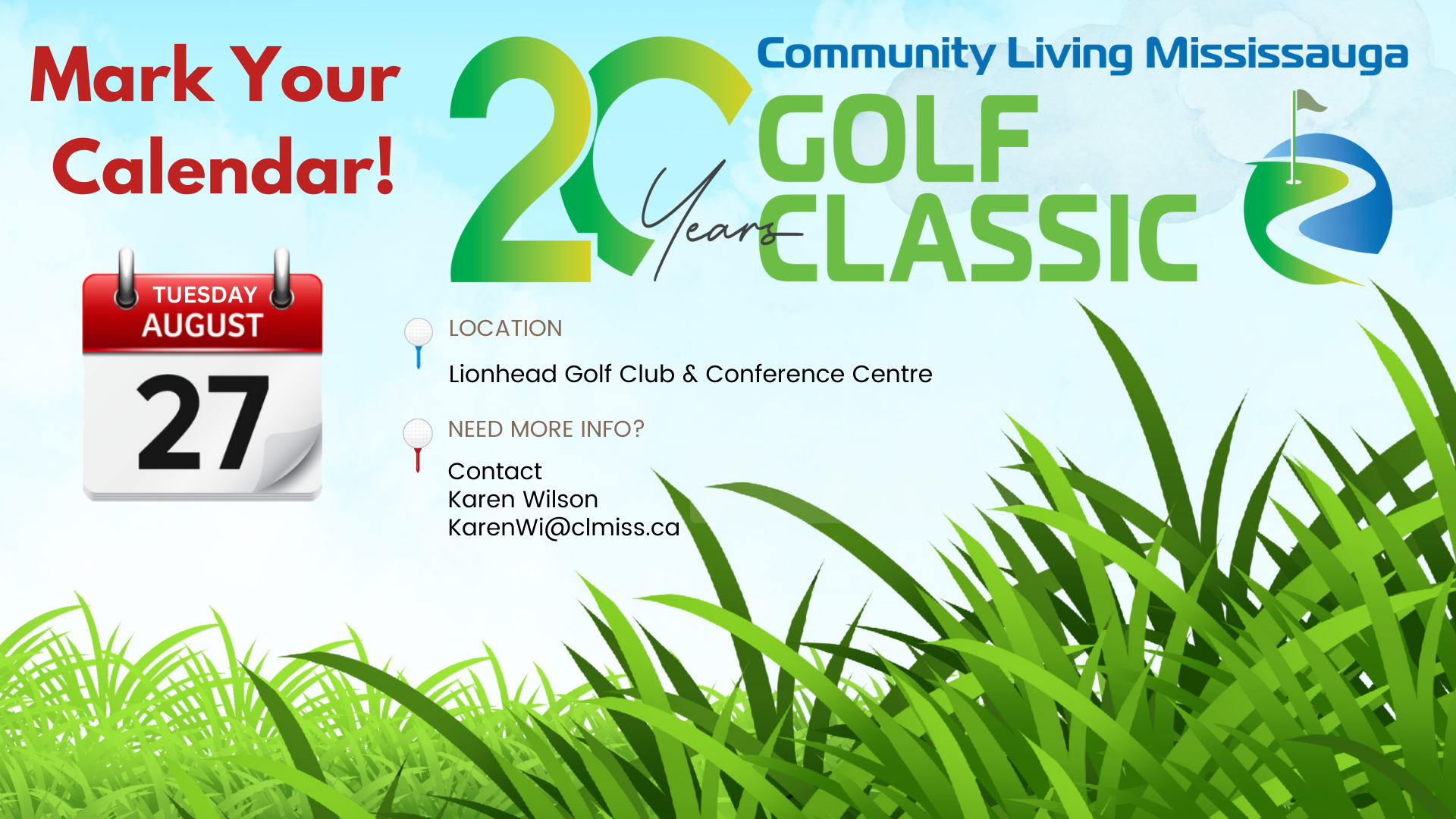 Save the Date - Golf Classic